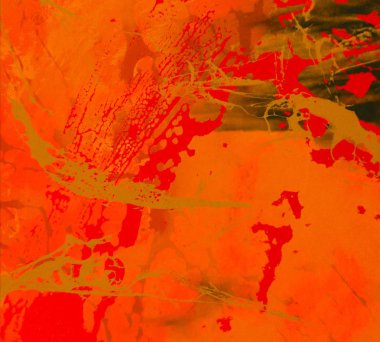 metin için alan ile arka planda soyut renkli lekeler