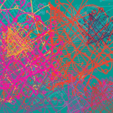 kopya alanı ile soyut dijital arka plan 