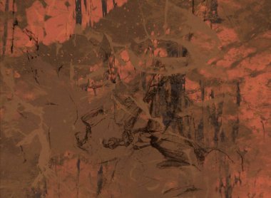 Boya lekeleriyle soyut arkaplan 