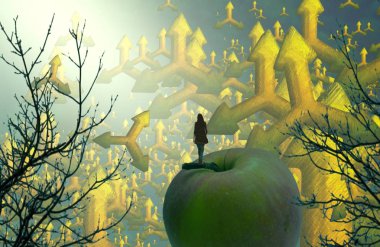 yeşil ve sarı arkaplan