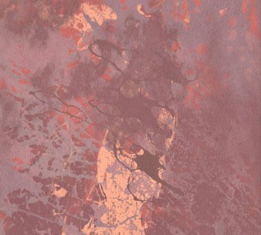 Arkaplanda soyut renkli lekeler