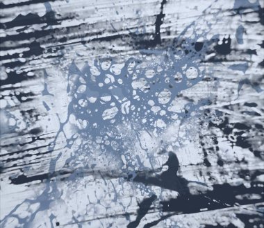 Metin için yeri olan boya lekeleriyle soyut arkaplan