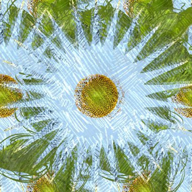 Çiçeklerle kusursuz desen