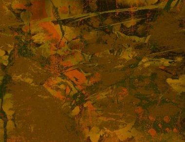 Metin için yeri olan boya lekeleriyle soyut arkaplan