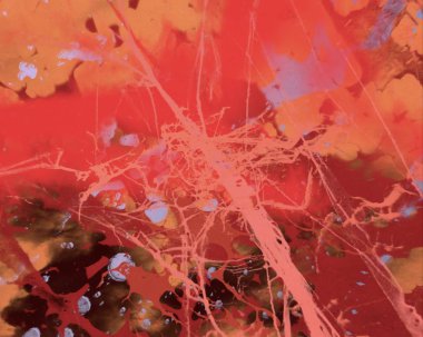 Boya lekeleriyle soyut arkaplan   