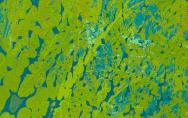 metin için alan ile arka planda soyut renkli lekeler