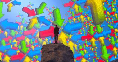 Parktaki Genç Kadın