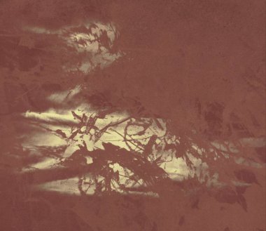 metin için alan ile arka planda soyut renkli lekeler