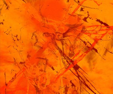 Metnin için alanı olan soyut grunge arkaplanı    