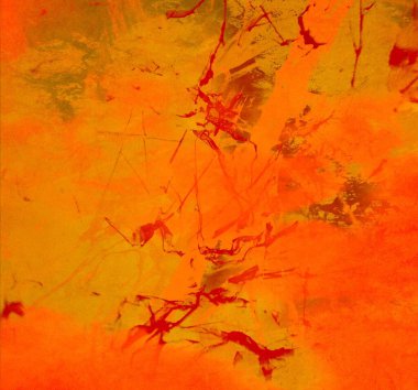 Metin için yeri olan boya lekeleriyle soyut arkaplan