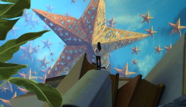 Şehirde Noel ağacı