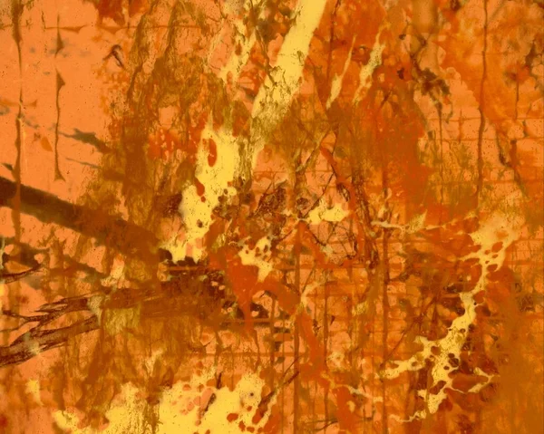 Arkaplanda soyut renkli lekeler