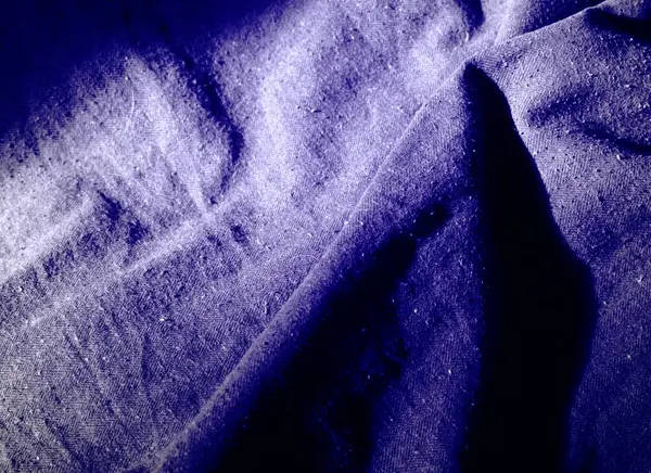 Blue Fabric Texture Background — Stock Photo, Image