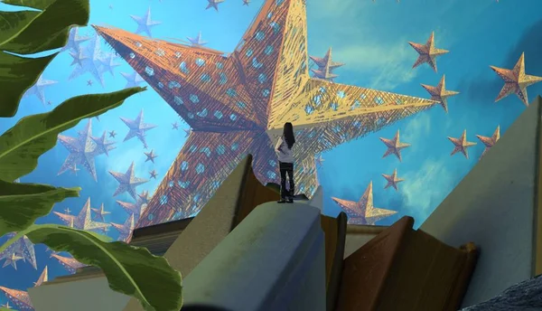 Şehirde Noel ağacı