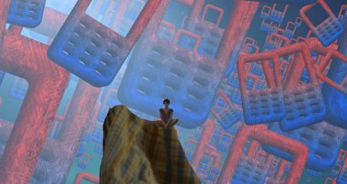 soyut renkli arkaplan, alanı kopyala  