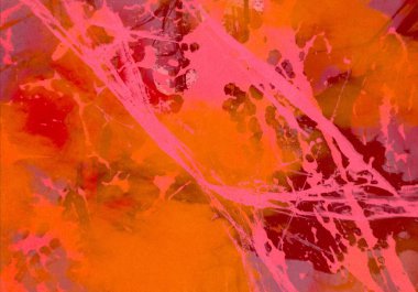 Boya lekeleriyle soyut arkaplan