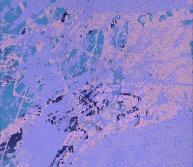 Metin için yeri olan boya lekeleriyle soyut arkaplan     