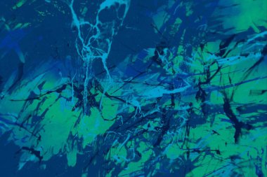 metin için alan ile arka planda soyut renkli lekeler