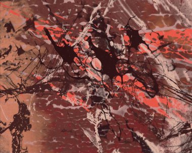 Boya lekeleriyle soyut arkaplan