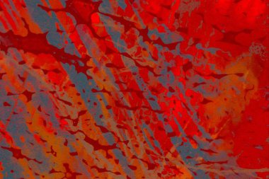 Metin için yeri olan boya lekeleriyle soyut arkaplan