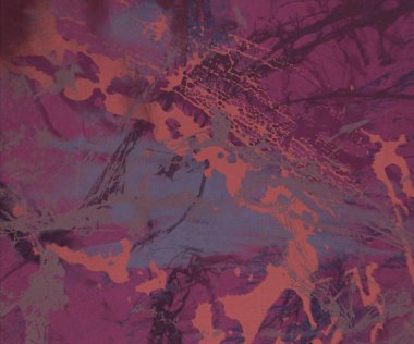 Arkaplanda soyut renkli lekeler