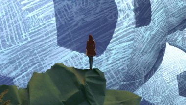 soyut renkli arkaplan, alanı kopyala