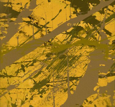 Metin için yeri olan boya lekeleriyle soyut arkaplan