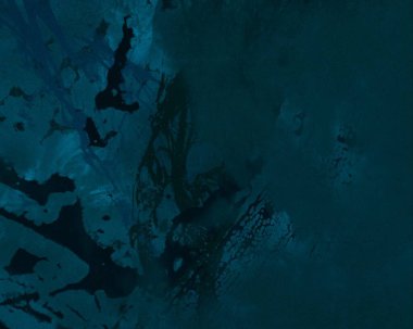 Metin için yeri olan boya lekeleriyle soyut arkaplan