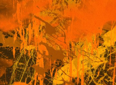 metin için alan ile arka planda soyut renkli lekeler   