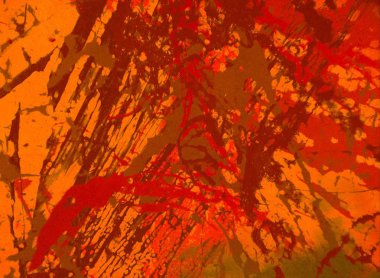 Arkaplanda soyut renkli lekeler