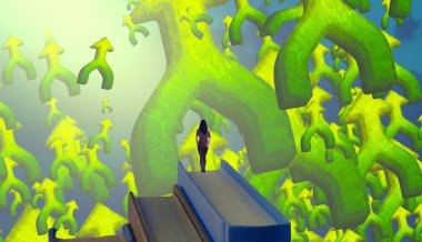 yeşil ve beyaz arkaplan