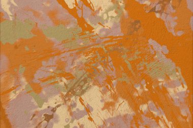 Metin için yeri olan boya lekeleriyle soyut arkaplan