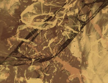 Arkaplanda soyut renkli lekeler