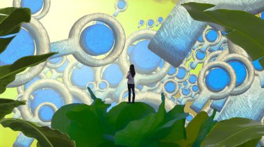 mavi ve beyaz arkaplan