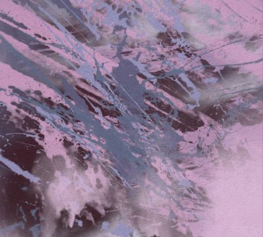 Metin için yeri olan boya lekeleriyle soyut arkaplan