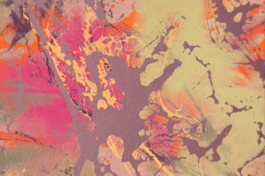 Arkaplanda soyut renkli lekeler