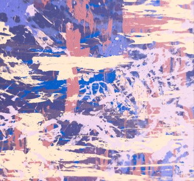 Arkaplanda soyut renkli lekeler