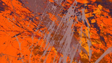 Arkaplanda soyut renkli lekeler