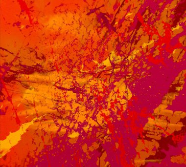 metin için alan ile arka planda soyut renkli lekeler