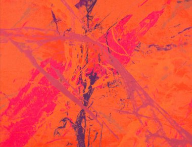 Arkaplanda soyut renkli lekeler