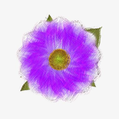 Beyaz arka plan üzerinde izole suluboya