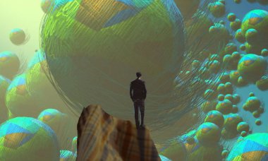 dünyanın arka plan