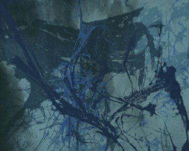 metin için alan ile arka planda soyut renkli lekeler