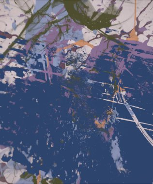 Boya lekeleriyle soyut arkaplan 