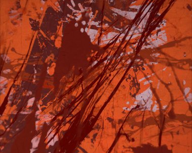 Metin için yeri olan boya lekeleriyle soyut arkaplan   