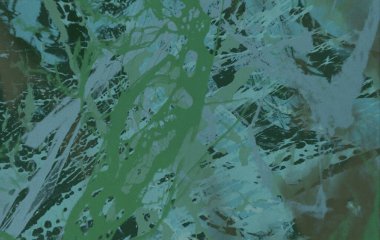 Arkaplanda soyut renkli lekeler