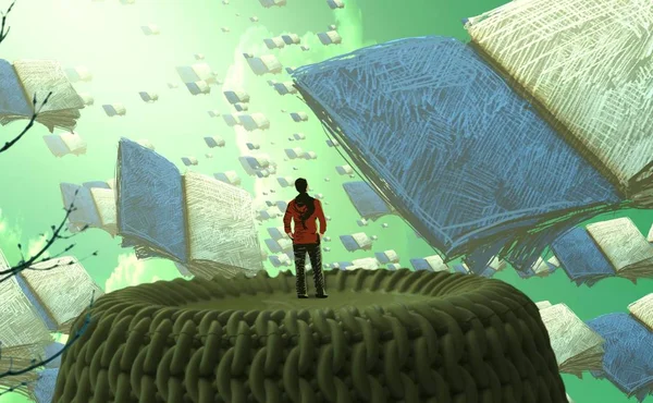 odada eski ahşap masa