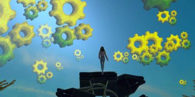 bahçede cadılar bayramı