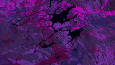 Metin için yeri olan boya lekeleriyle soyut arkaplan  