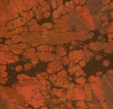 Arkaplanda soyut renkli lekeler               